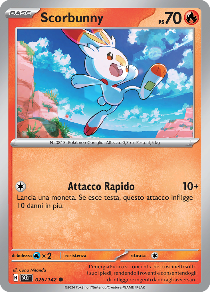 Scorbunny (Reverse Holo)