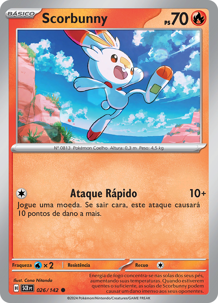 Scorbunny (Reverse Holo)