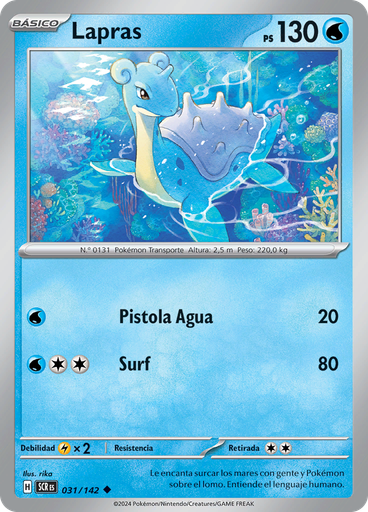 Lapras (Reverse Holo)