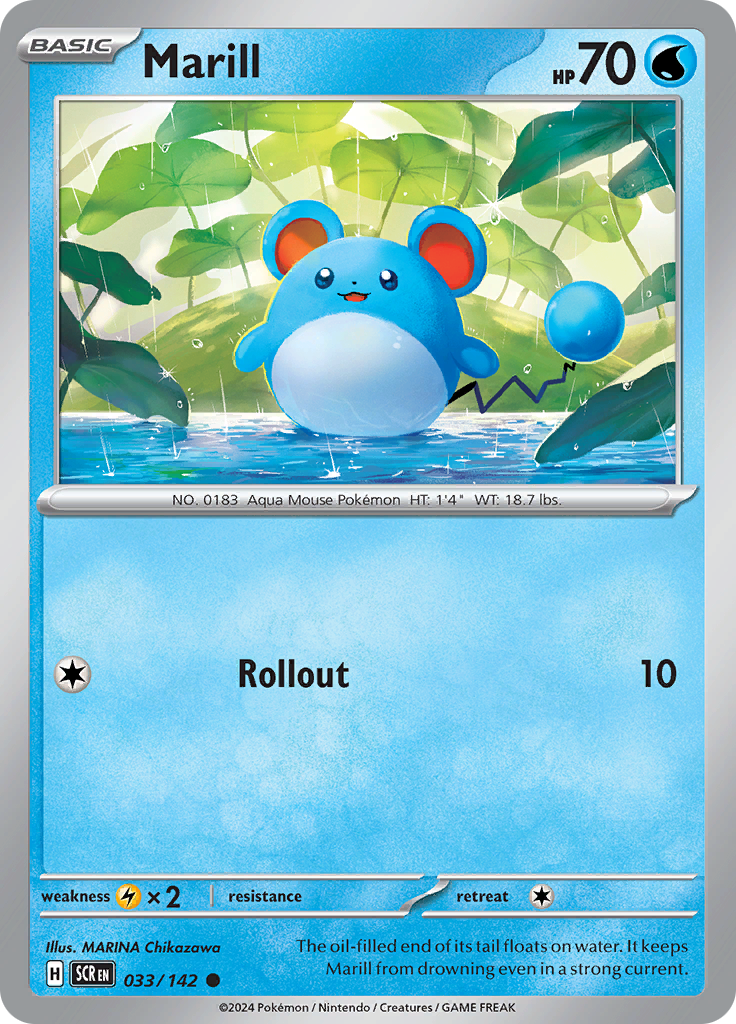 Marill (Reverse Holo)