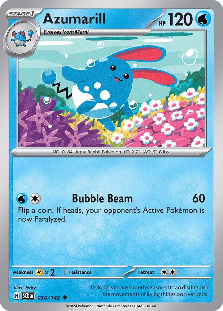 Azumarill (Reverse Holo)