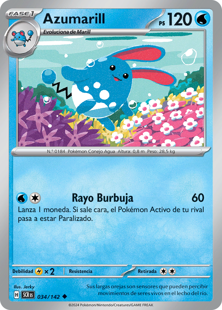 Azumarill (Reverse Holo)