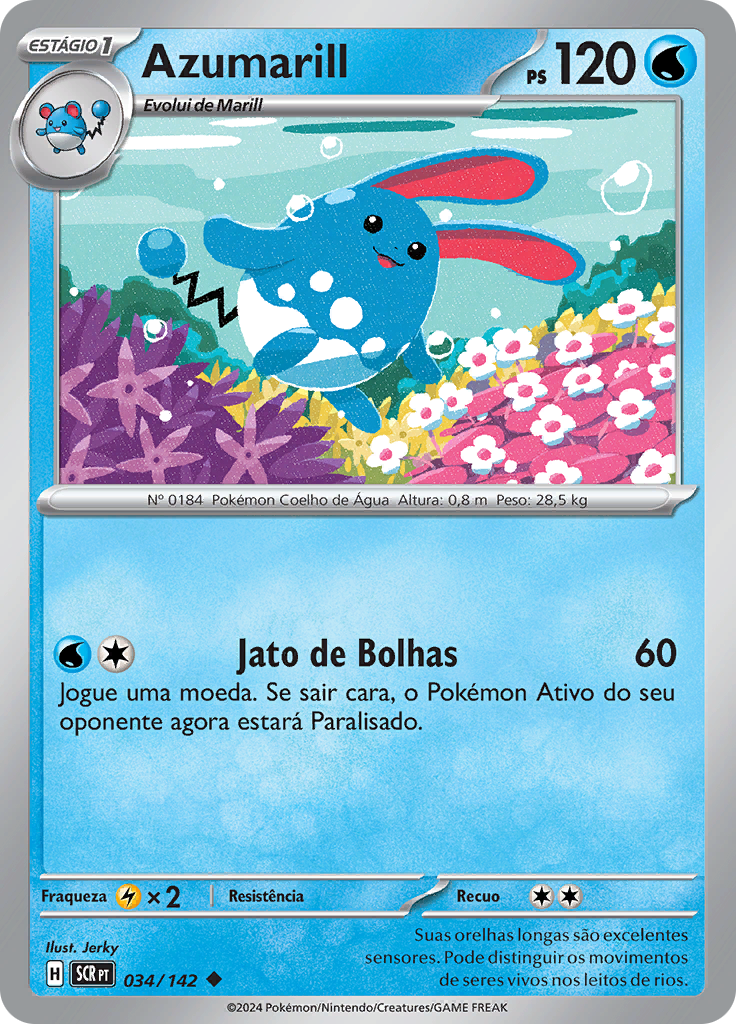 Azumarill (Reverse Holo)