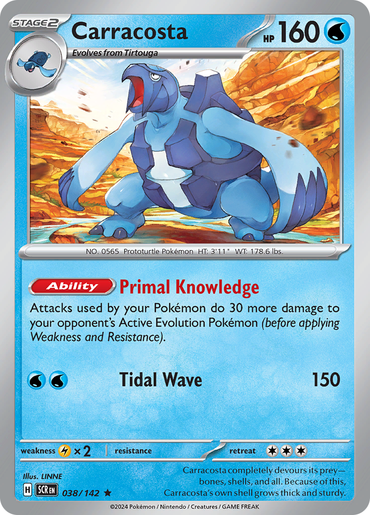 Carracosta (Reverse Holo)