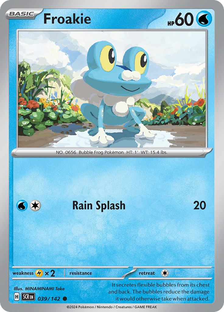 Froakie (Reverse Holo)