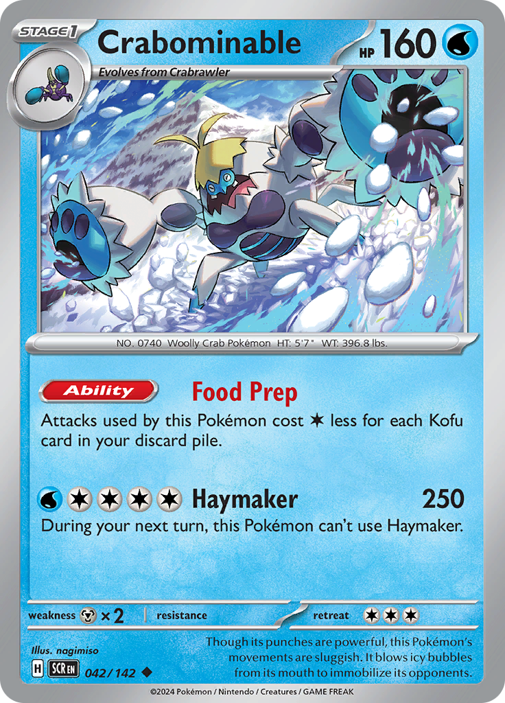 Crabominable (Reverse Holo)