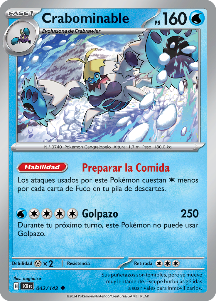 Crabominable (Reverse Holo)