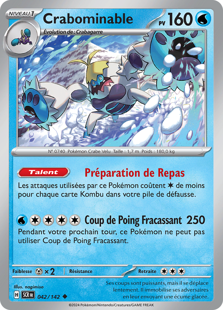 Crabominable (Reverse Holo)