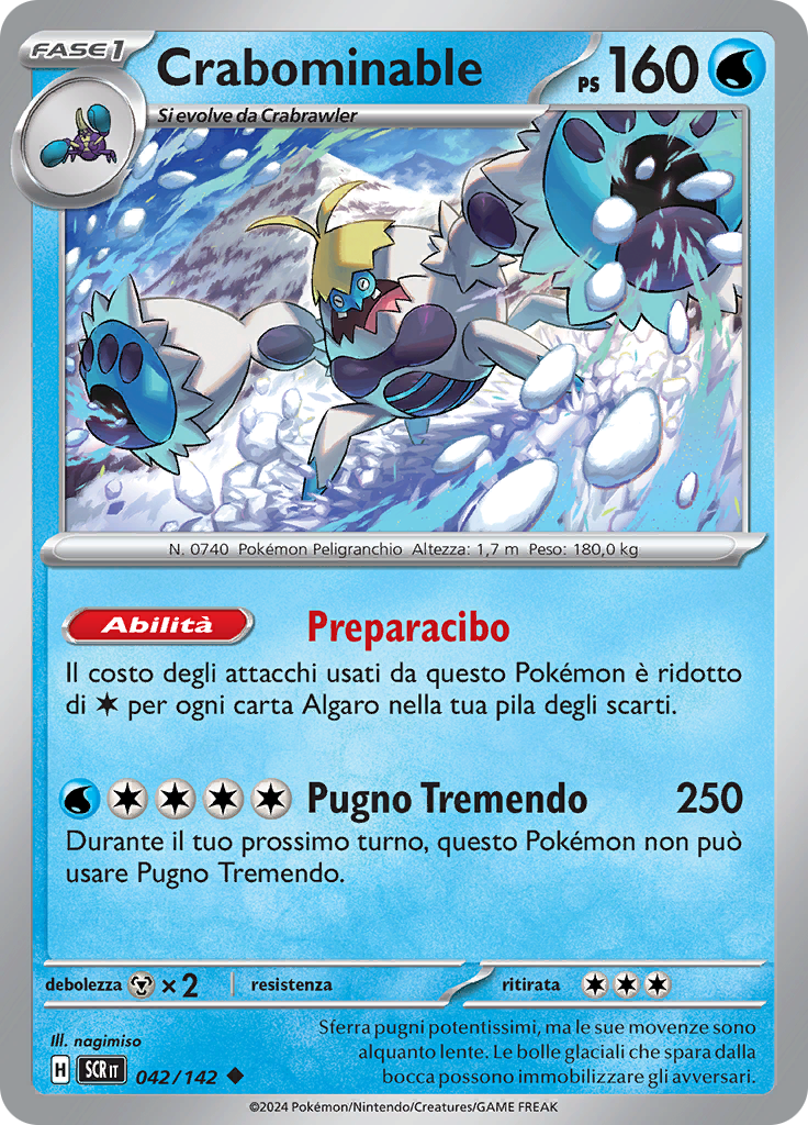 Crabominable (Reverse Holo)