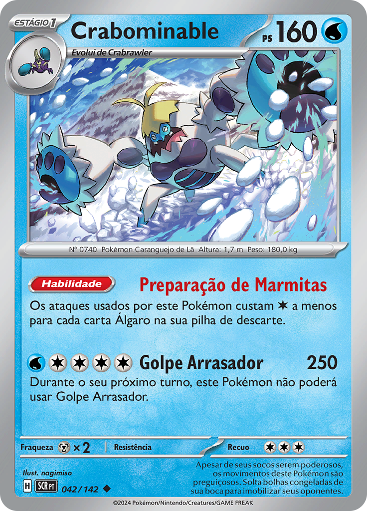 Crabominable (Reverse Holo)