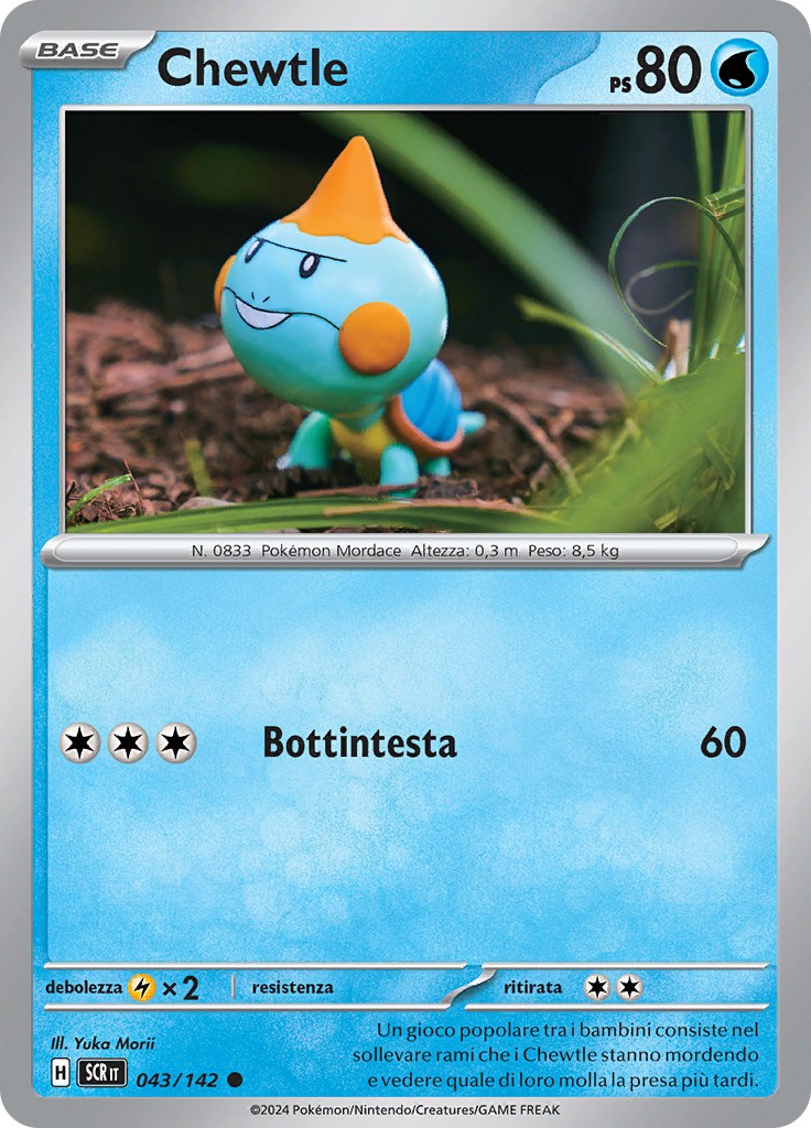 Chewtle (Reverse Holo)