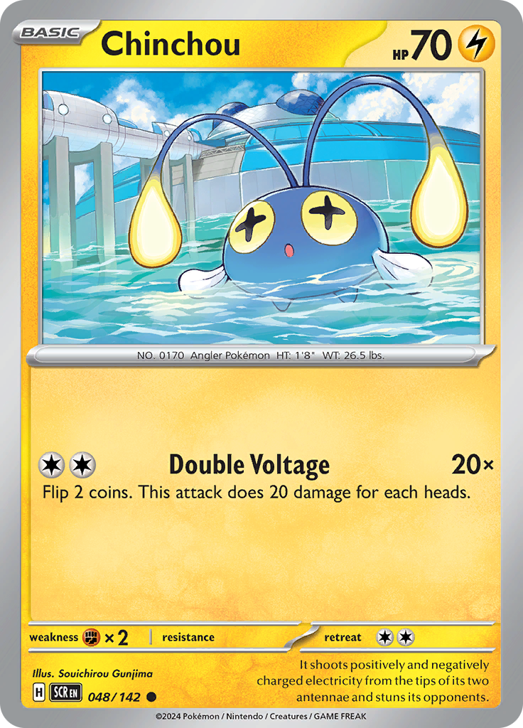 Chinchou (Reverse Holo)