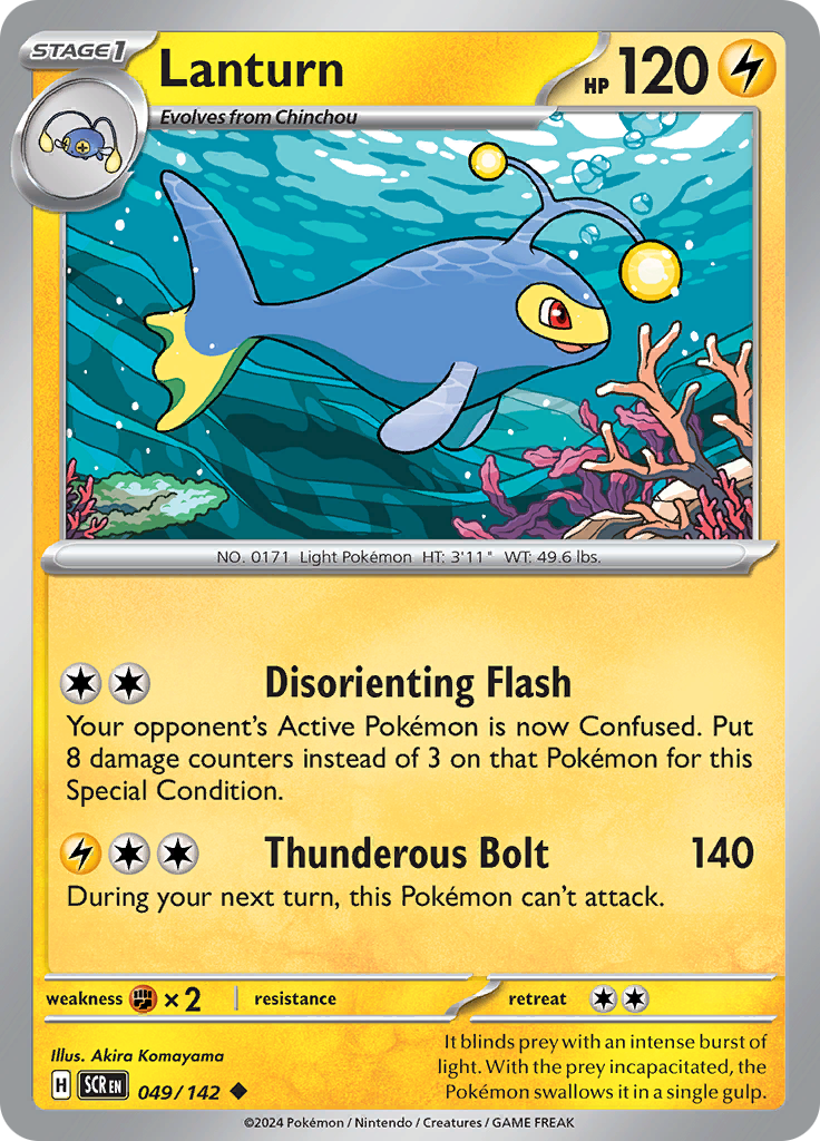 Lanturn (Reverse Holo)