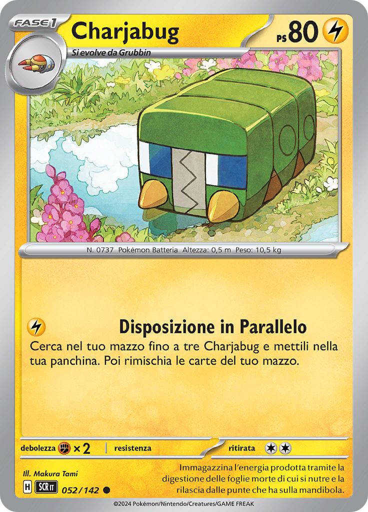 Charjabug (Reverse Holo)