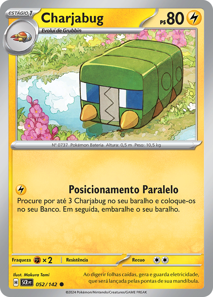 Charjabug (Reverse Holo)