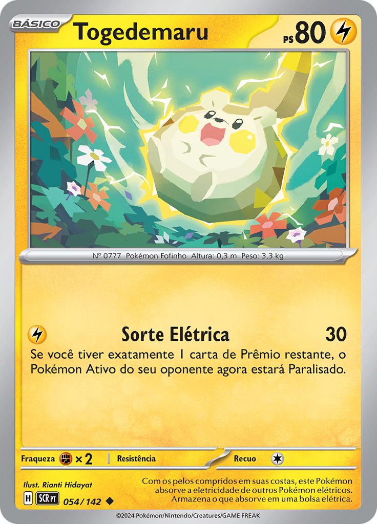 Togedemaru (Reverse Holo)