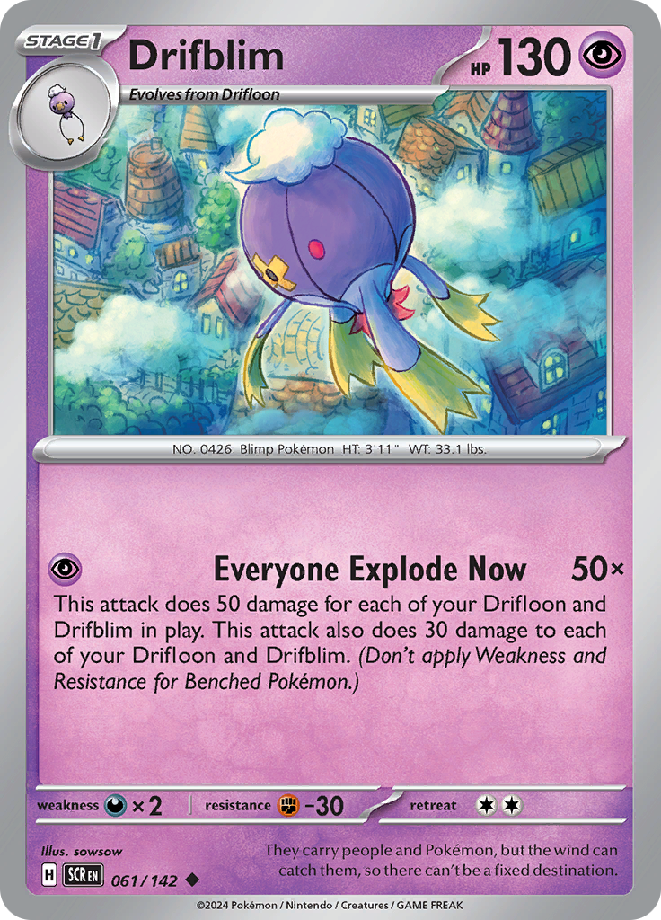 Drifblim (Reverse Holo)