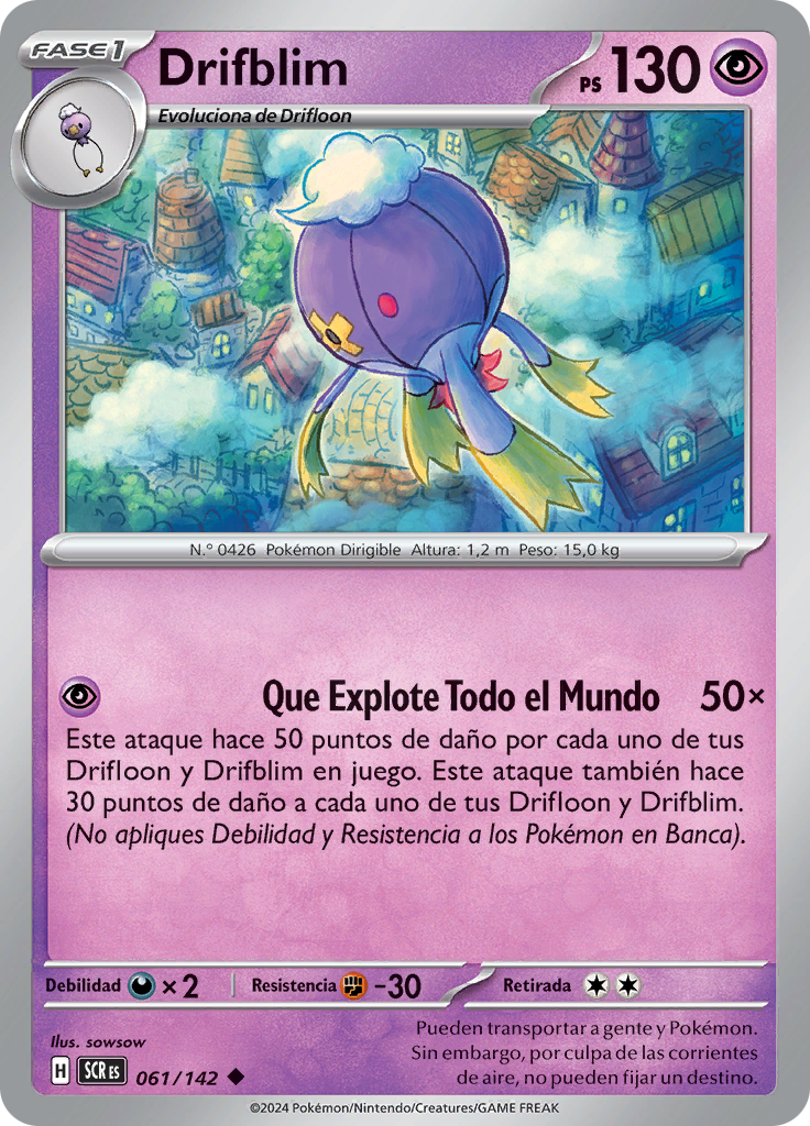 Drifblim (Reverse Holo)