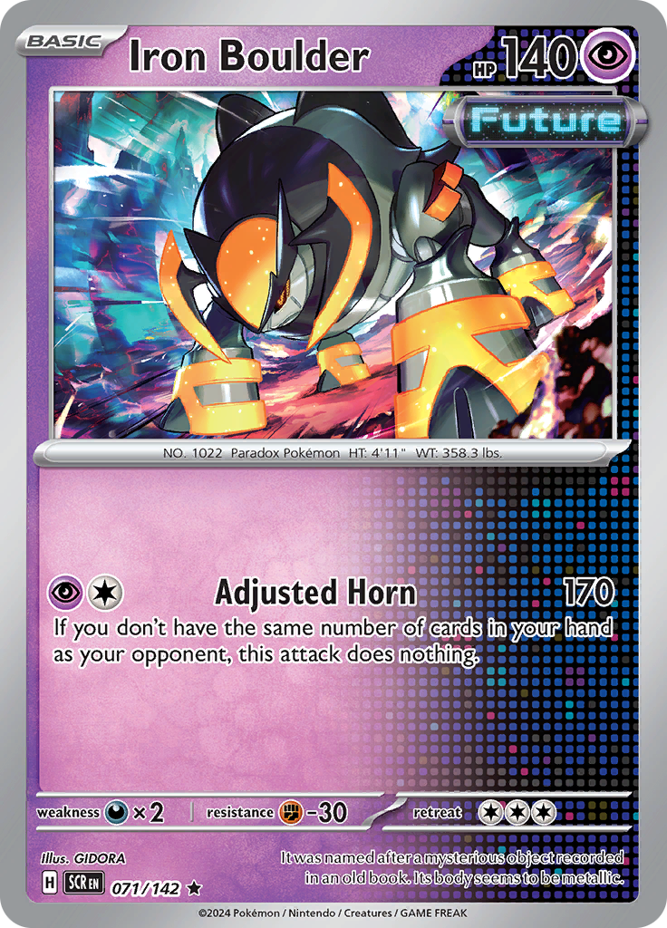 Iron Boulder (Reverse Holo)