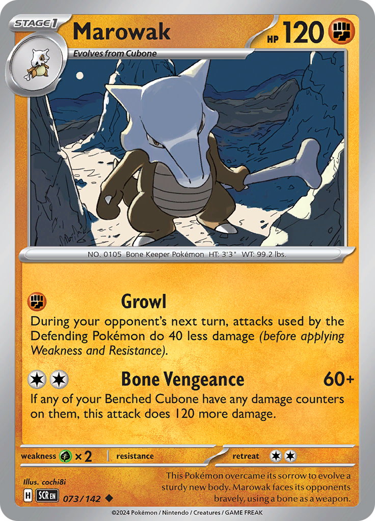 Marowak (Reverse Holo)