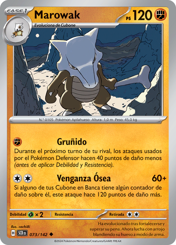Marowak (Reverse Holo)