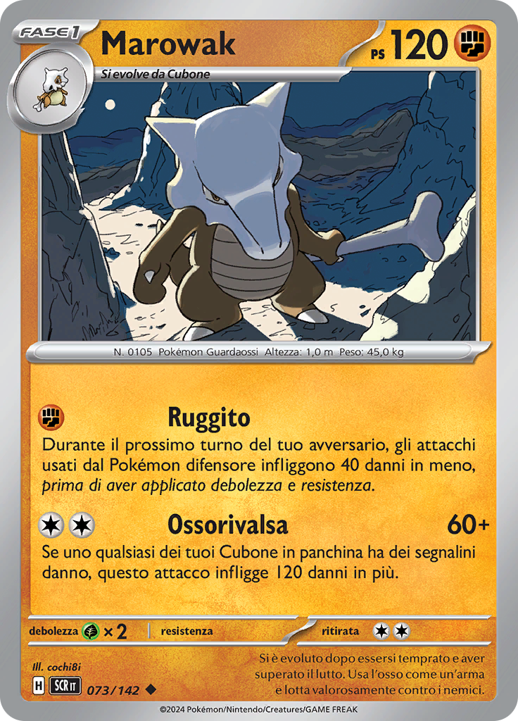 Marowak (Reverse Holo)