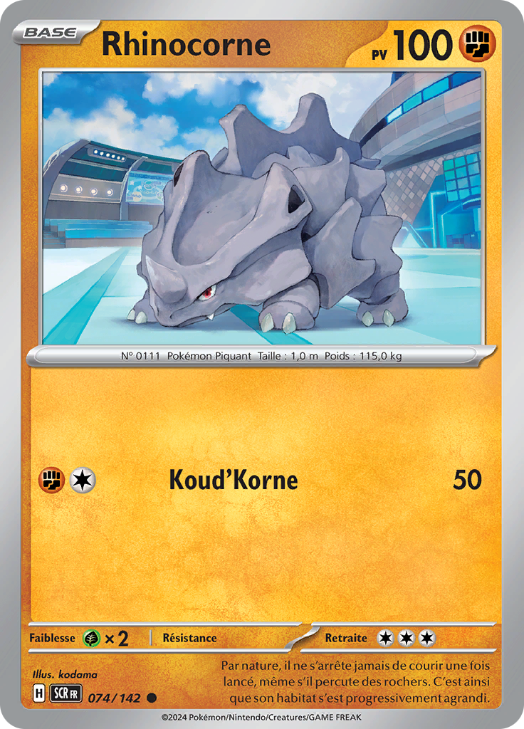 Rhinocorne (Reverse Holo)