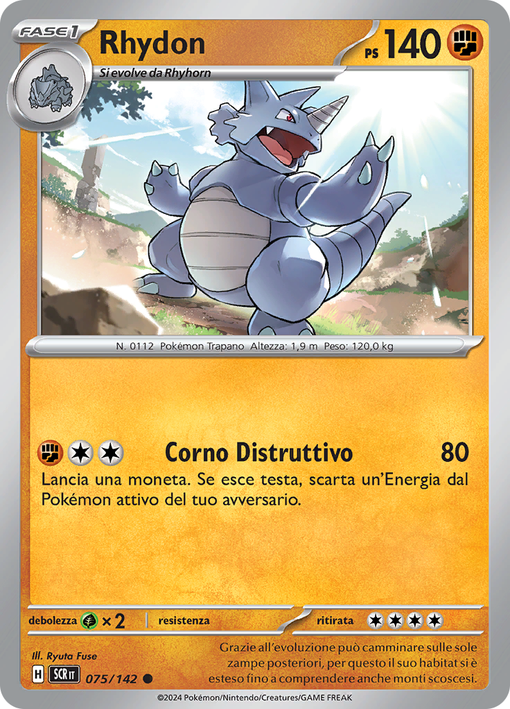 Rhydon (Reverse Holo)