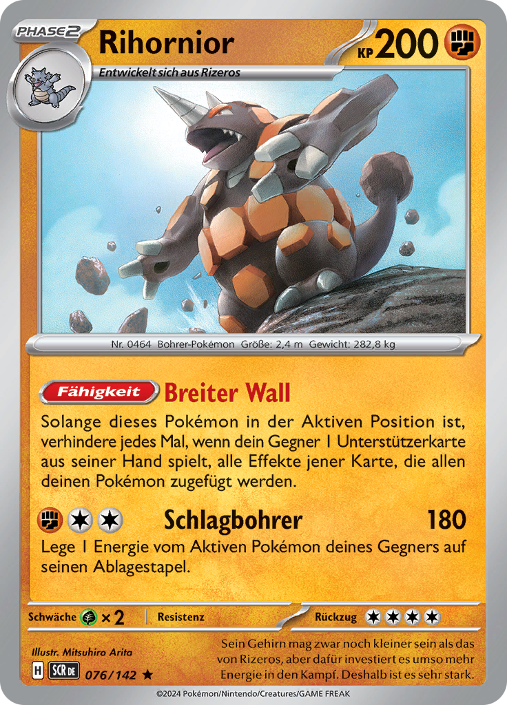 Rihornior (Reverse Holo)