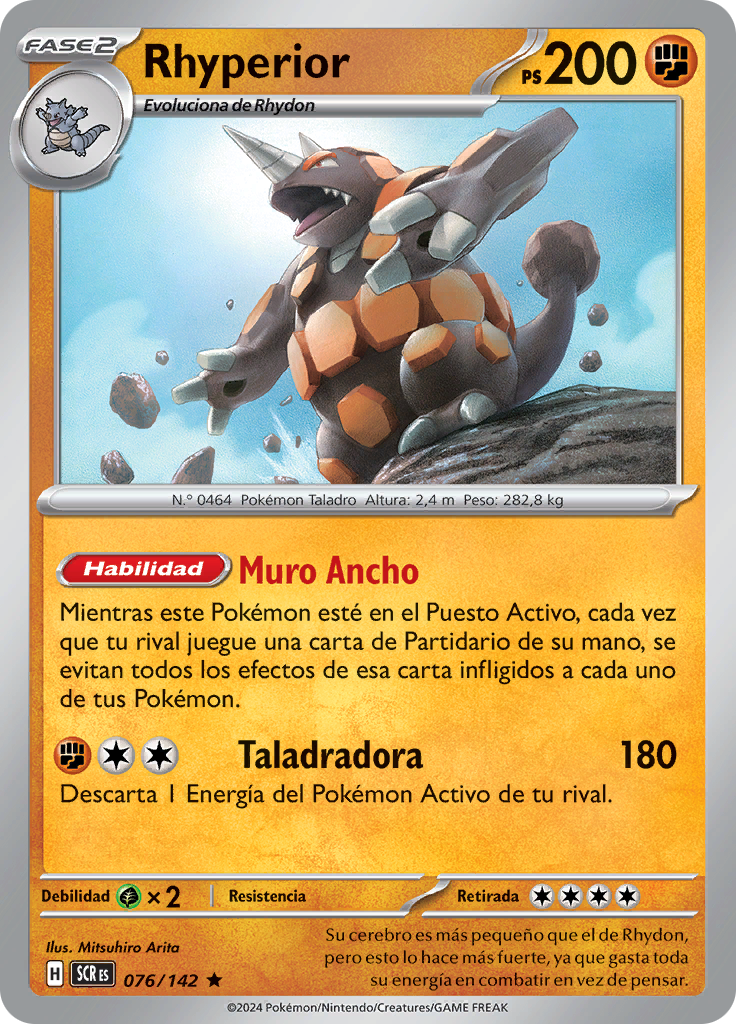 Rhyperior (Reverse Holo)