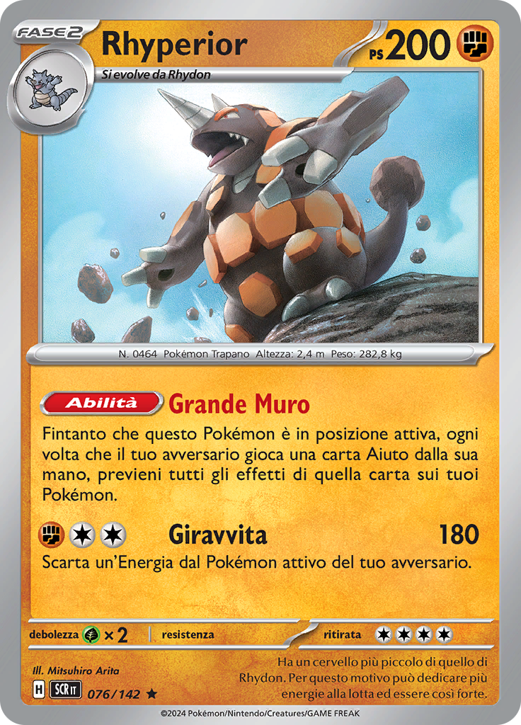 Rhyperior (Reverse Holo)