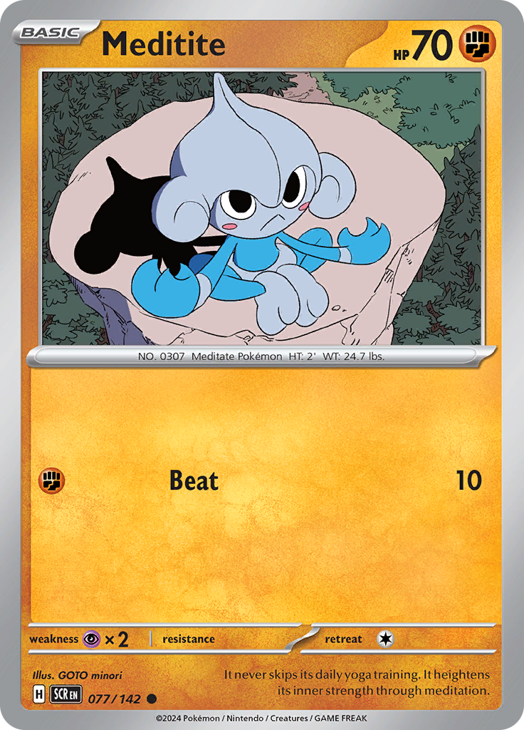 Meditite (Reverse Holo)