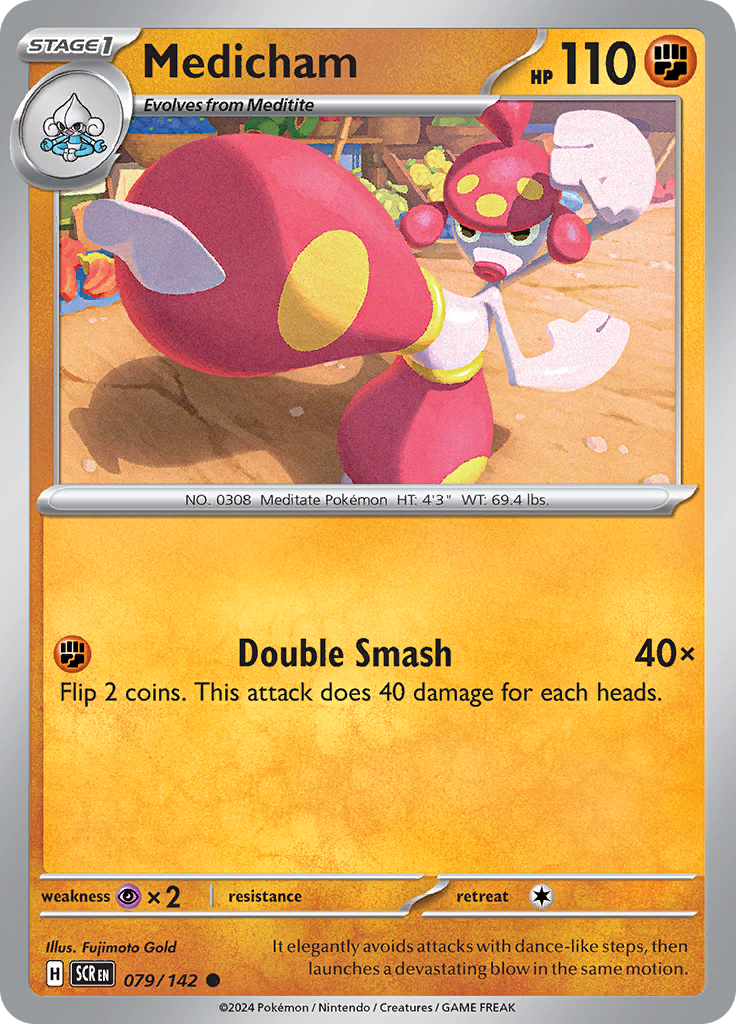 Medicham (Reverse Holo)