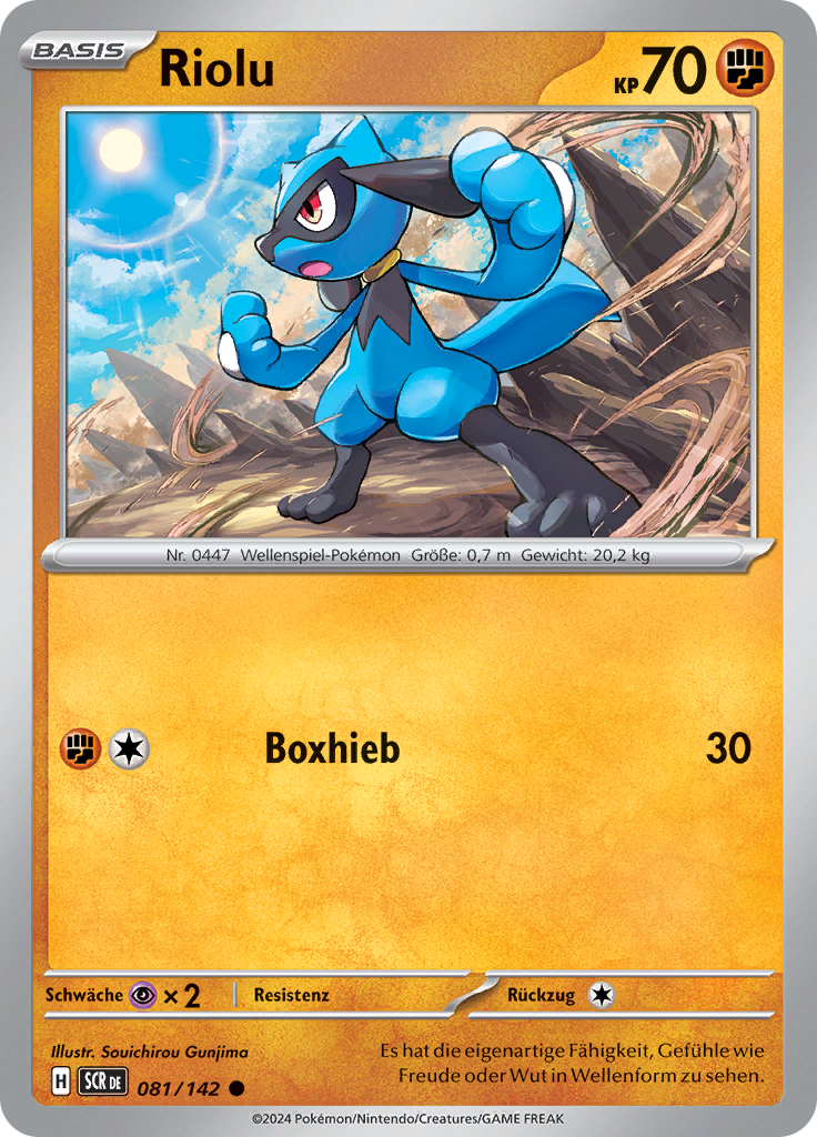 Riolu (Reverse Holo)