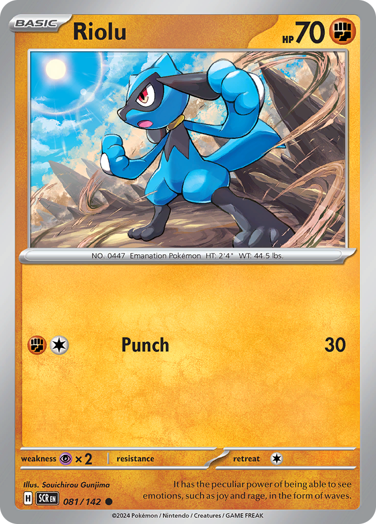 Riolu (Reverse Holo)