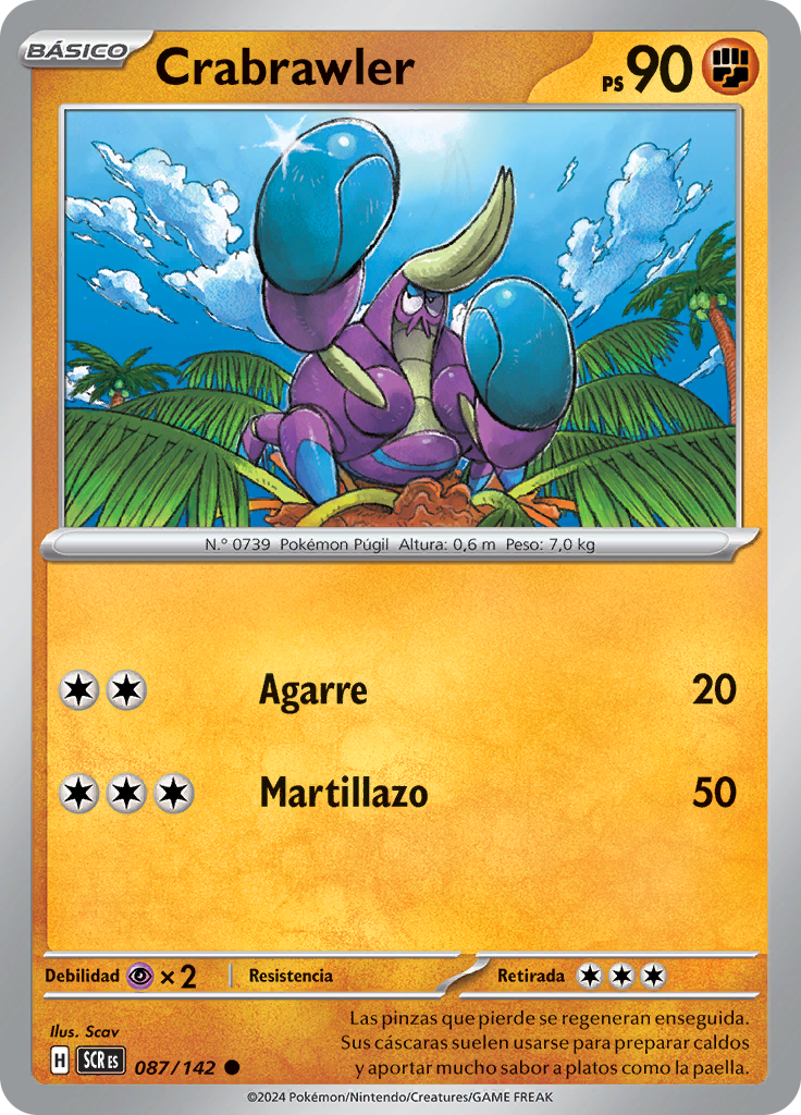 Crabrawler (Reverse Holo)