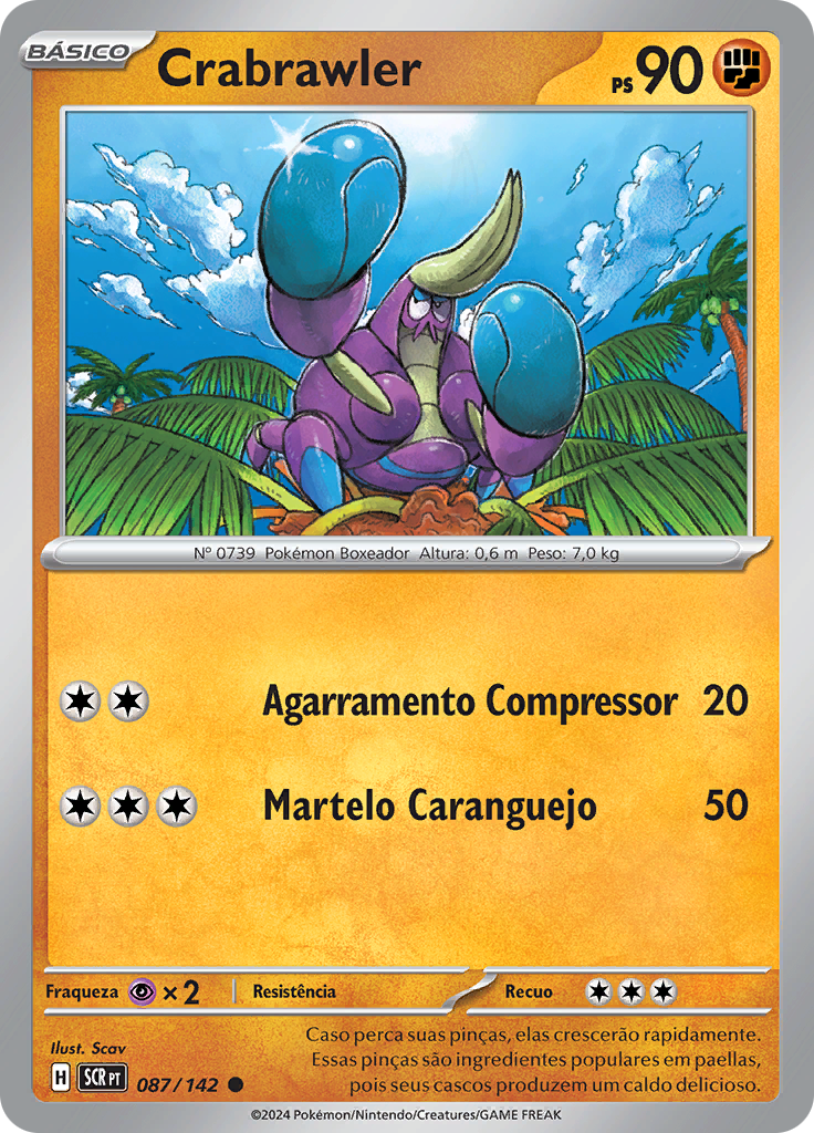 Crabrawler (Reverse Holo)