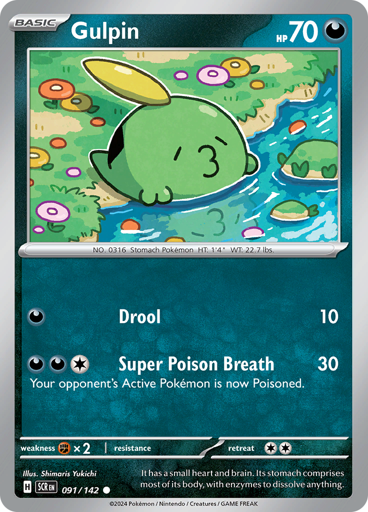 Gulpin (Reverse Holo)