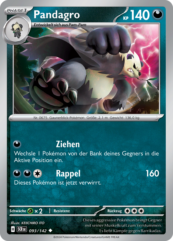 Pandagro (Reverse Holo)