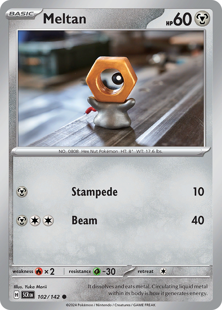 Meltan (Reverse Holo)