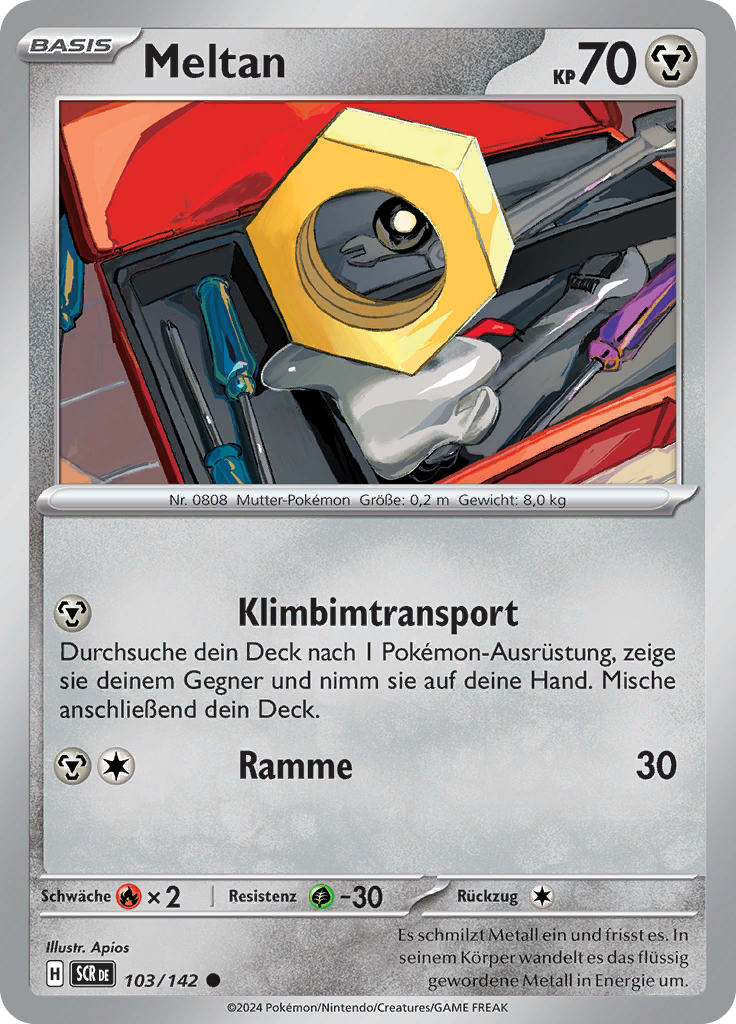 Meltan (Reverse Holo)