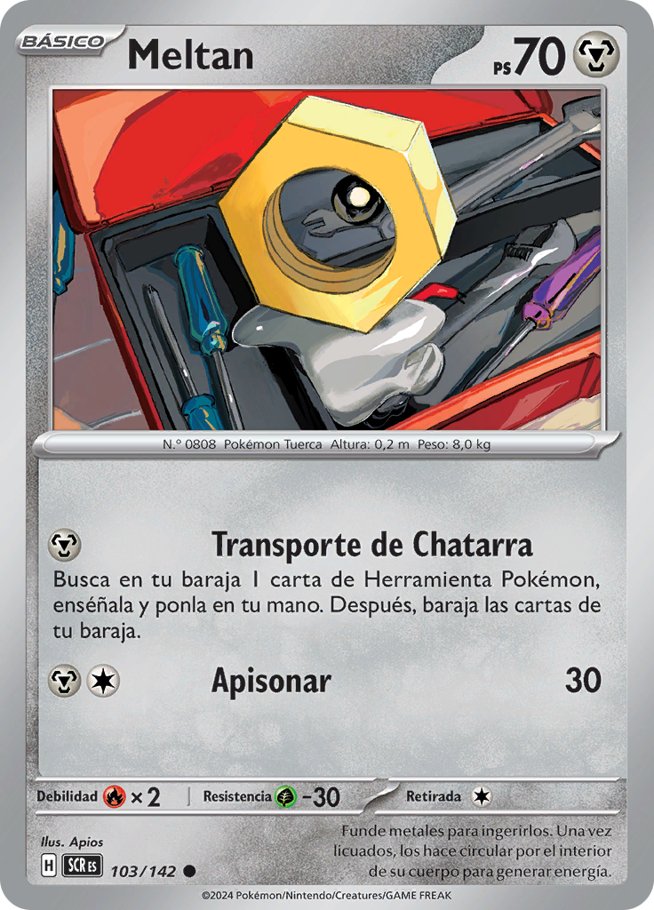 Meltan (Reverse Holo)