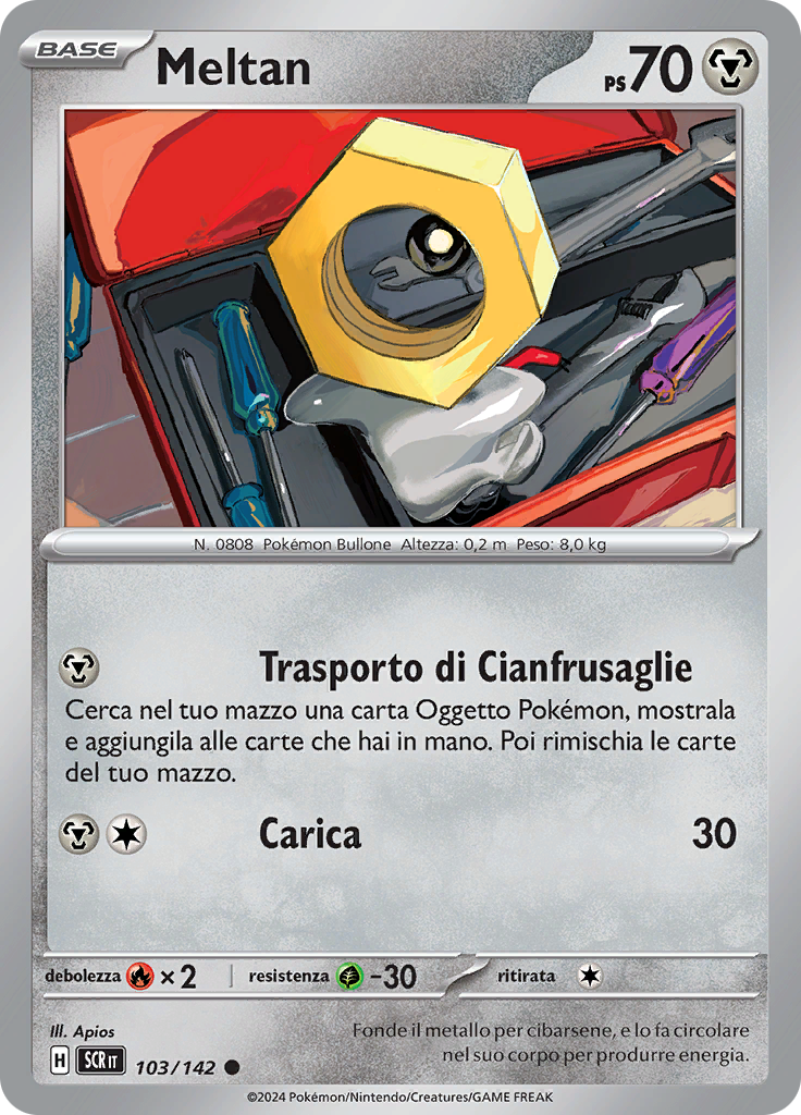 Meltan (Reverse Holo)