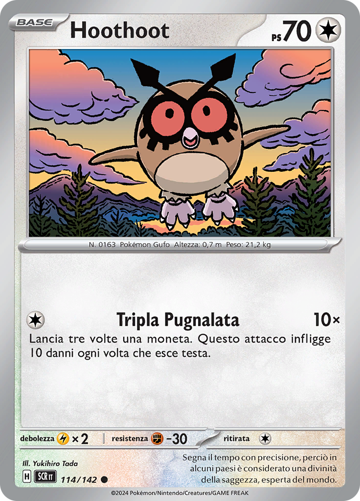 Hoothoot (Reverse Holo)