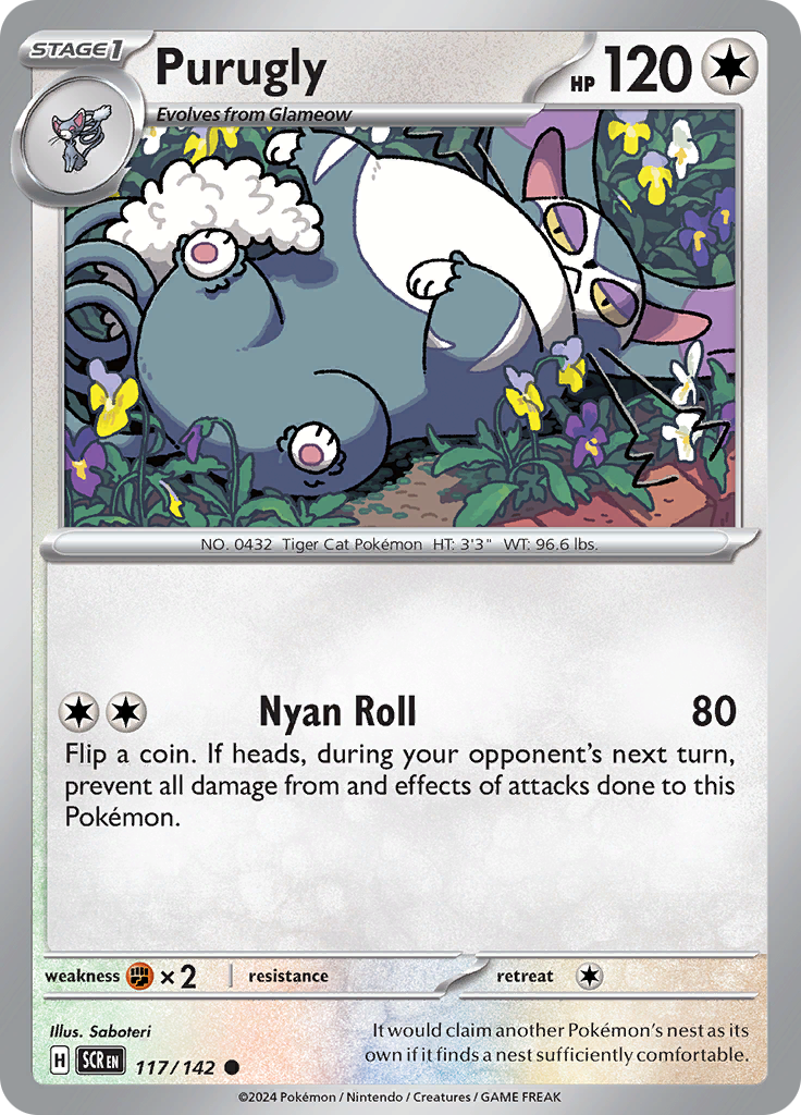 Purugly (Reverse Holo)