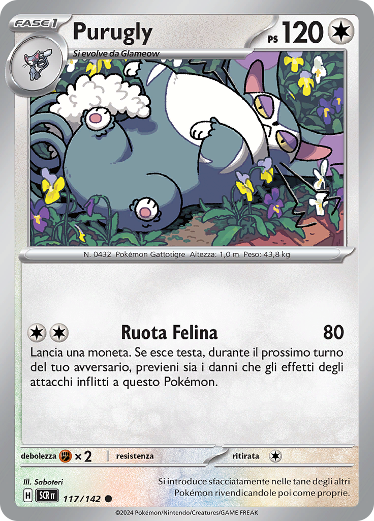 Purugly (Reverse Holo)