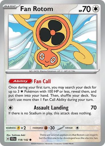 Fan Rotom (Reverse Holo)