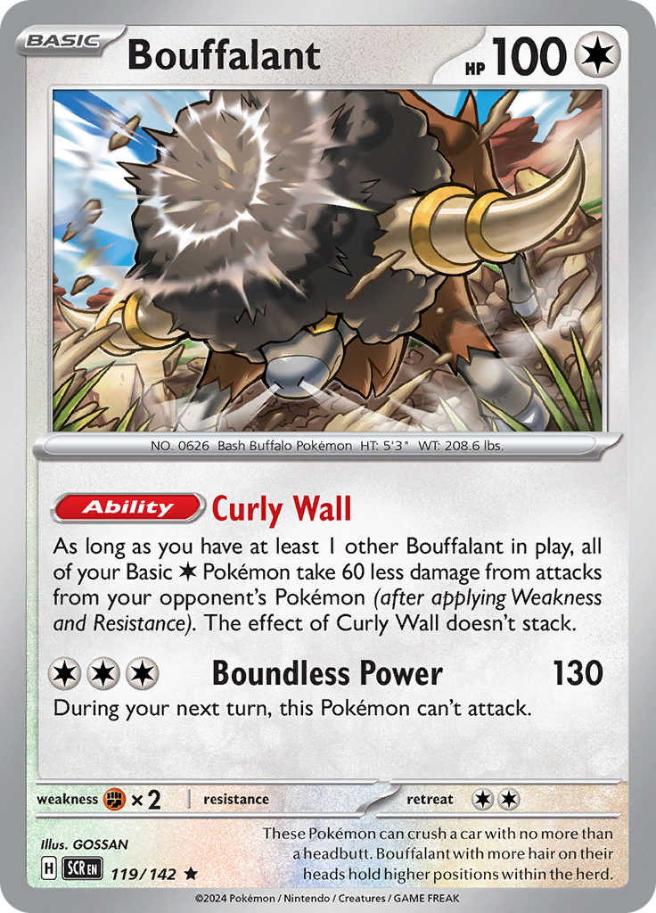 Bouffalant (Reverse Holo)