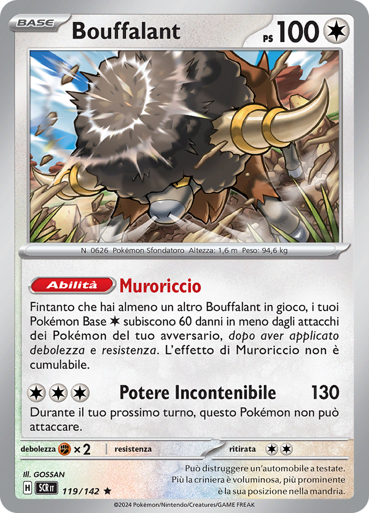 Bouffalant (Reverse Holo)