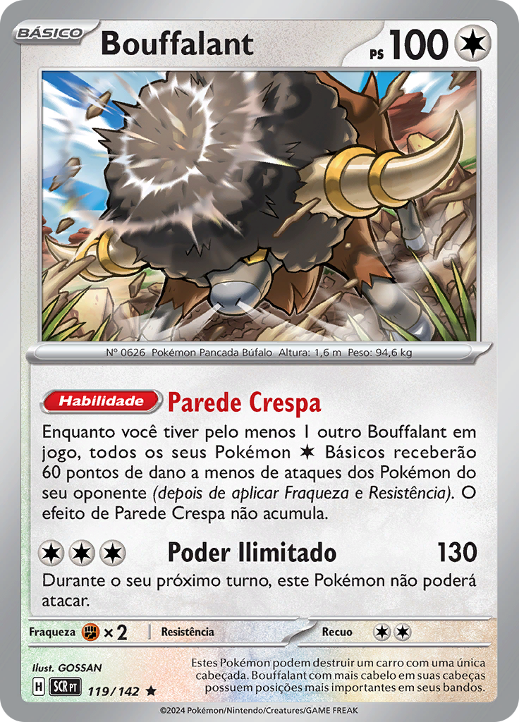 Bouffalant (Reverse Holo)